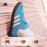 adidas「T头鞋」VL COURT复古休闲板鞋德训鞋男女阿迪达斯轻运动   蓝色/亮白/树脂黄 (推荐女生选小半码)   42