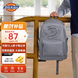 Dickies双肩背大学生通勤书包大容量初高中男女电脑包旅行包2026新款深灰