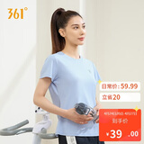 361°短袖女潮流t恤女士春夏季新款速干衣运动跑步瑜伽服662424126H-2