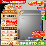 美的（Midea）100/143/200升KMF系列家用减霜冰柜冷藏冷冻柜两用小冰柜一级能效非无霜冷柜小型家用冰箱国家补贴 143L 【减霜80%】适合三口之家
