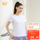 361°短袖女潮流t恤女士春夏季新款速干衣运动跑步瑜伽服662424126H-1