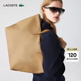 LACOSTE法国鳄鱼女包优雅大容量时尚单肩包托特包女|NF1888PO C87/卡其色 00