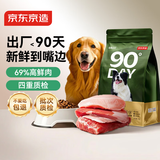 京东京造 狗粮咕噜宣言大中小型犬粮90天全价鲜肉犬粮2kg通用