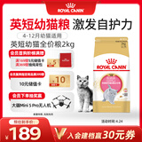 皇家猫粮 英短幼猫粮 BSK38 通用粮 4-12月 2KG