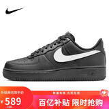 耐克NIKE板鞋男空军一号 AIR FORCE 1运动鞋FZ0627-010黑40