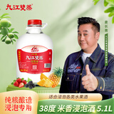 九江双蒸米香型白酒 自饮泡酒米酒43度桶装纯粮食酒5.1L散酒水果青梅泡酒