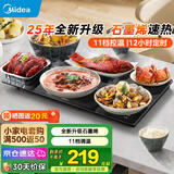 美的（Midea）饭菜保温板热菜板家用多功能恒温加热器暖菜保温桌垫暖菜板 【25年升级石墨烯】40-140℃调温丨F1Pro