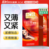 第六感避孕套 超薄紧型 红12只*2盒 情趣紧型超润滑安全套 男女用