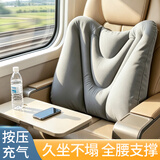 Right Away充气腰垫腰靠腰枕旅行出差便携飞机腰托高铁靠垫长途火车护腰坐垫