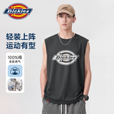 Dickies美式复古宽肩纯棉背心男2026夏季新款户外运动宽松透气不闷汗上衣