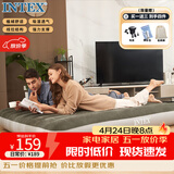 INTEX双人加大充气床垫露营户外防潮垫家用陪护午休睡垫折叠床 64109