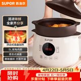 苏泊尔（SUPOR）电炖锅电炖盅 电砂锅煲汤锅 炖汤锅 燕窝炖锅 紫陶锅电汤锅煮粥神器 电煮锅家用DG50YC851多功能锅