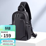 高尔夫（GOLF）胸包男士斜挎包男单肩包休闲ipad手机包户外运动跑步包骑行背包