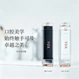 YOX新款英国进口便携式冲牙器迷你电动正畸洗牙器家用超声波水牙线去牙垢去牙结石质保一年只换不修 白色1 2支喷头