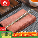 MULTIPOTENT茶具配件铜茶夹功夫茶镊子茶杯夹茶道配件两用铜夹