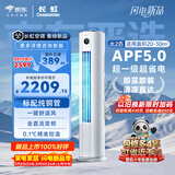 长虹空调 大2匹京东严选熊猫懒超一级超省电冷暖立式变频柜机空调国家补贴 KFR-51LW/JDC1+R1十年包修