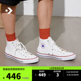 匡威（Converse）All Star夏季经典帆布男女高帮休闲运动小白鞋101009 101009/白色 37
