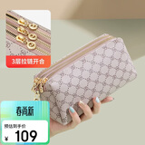 高尔夫（GOLF）手拿包女士包包大容量双层手抓包长款零钱包卡包手机包时尚包包