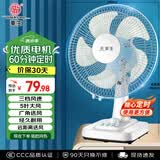 华生（Wahson）电风扇/台扇/低音风扇/大风量家用电扇/空调伴侣交流定频风扇 WS-A1201A