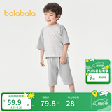 巴拉巴拉儿童睡衣套装春夏薄款空调服男女童家居服小童中大童208224171206