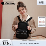 LeSportsac乐播诗新款ESSENTIAL超轻系列双肩包背包女包生日礼物 黑色