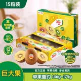 佳沛（zespri）新西兰阳光金奇异果巨大果15粒礼盒 单果146-175g 猕猴桃水果礼盒