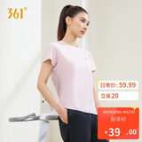 361°短袖女潮流t恤女士春夏季新款速干衣运动跑步瑜伽服662424126H-5