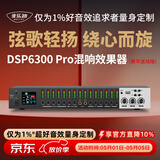 麦乐迪DSP6300卡拉ok混响器 数字音频前级效果器 家庭影院防啸叫调音台处理器含话筒 调音台均衡器 DSP6300 Pro豪华升级版(含线) 标准版