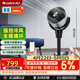 格力（GREE）【冷风循环】空气循环扇空调扇WiFi遥控摇头落地扇净化等离子除菌净化 KSZ-03X60DgZ