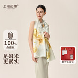 上海故事【升级加密30%】桑蚕丝真丝丝巾空调披肩礼盒送妈妈女友生日礼物