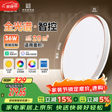 佛山照明吸顶灯智控灯具现代简约走廊儿童房节能灯36W宇汐