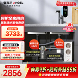 安吉尔净水器家用全屋套装【玉龙Pro1200G+前置3526】厨下式过滤器母婴直饮机0陈水