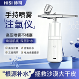 赫司（HESI）注氧仪美容仪器家用补水仪精华导入美容院手持纳米喷雾仪渗透面部保湿水光生日礼物送女友 【加强旗舰款】+升级机芯/高压注氧 超大2倍大雾化 公主裙注氧仪