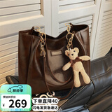 爱情海牛皮包包女包托特包大容量单肩高端品牌生日母亲节礼物实用送妈妈