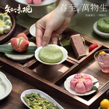 知味观龙井酥桃花酥 杭州特产中式茶糕点心喜饼伴手礼茶点280g