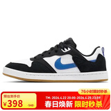 耐克NIKE男女通款板鞋缓震SB ALLEYOOP运动鞋CJ0882-104白黑38.5