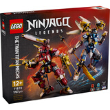 乐高（LEGO）积木幻影忍者71870 忍者双生泰坦机甲男女孩儿童玩具生日礼物