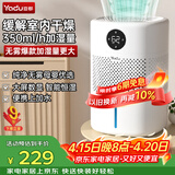 亚都（YADU）无雾加湿器卧室/婴儿纯净型家用办公室桌面冷蒸发恒湿数显/净化空气上加水SZ300-TJK302送礼礼品