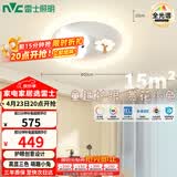 雷士（NVC）LED照明吸顶灯儿童灯卧室高显照明氛围装饰童趣健康护眼小兔赏花