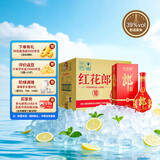 郎酒 红花郎10（第五代） 酱香型白酒 39度 500mL*6瓶 整箱装