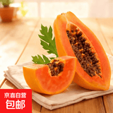 红心牛奶木瓜冰糖心木瓜新鲜水果现摘现发 5斤带箱 单果300g+
