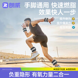 朗威沙袋绑腿负重跑步训练负重沙袋学生脚踝隐形男女沙包舞蹈手腕运动 质感黑【手脚通用】 一对装2kg,单只1kg
