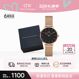 丹尼尔惠灵顿（DanielWellington）DW女士手表轻奢流金简约石英欧美腕表送女友生日礼物DW217
