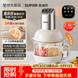 苏泊尔（SUPOR）绞肉机家用 绞馅机机多功能料理机和面机辅食机婴儿打泥机智能绞肉和面绞菜一体机 JR68A-B250