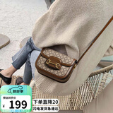 爱情海包包女包斜挎包女单肩小方包轻奢腋下包生日母亲节礼物实用送妈妈