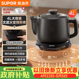 苏泊尔（SUPOR）4L煎药壶中药壶电砂锅养生壶煎药煲药膳两用全自动家用600W变频分体式SW-40Y09