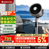 格力（GREE）【除醛净化】循环扇家用直流变频电风扇落地扇等离子除菌电扇换气扇除菌除醛款 FXDZ-2307Bg5