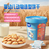小鹿蓝蓝婴幼儿动物造型饼干特添HMO宝宝儿童零食强化钙铁锌 80g 10月+