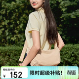 高尔夫（GOLF）斜挎包女休闲单肩包时尚包包女包防泼水通勤百搭帆布包生日礼物女