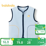 巴拉巴拉童装宝宝保暖背心冬季加厚摇粒绒儿童马甲男女童加绒208424171204